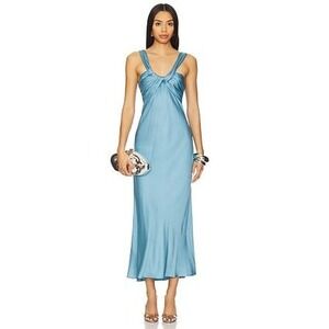 halter neck long maxi dress Desi Halterneck Maxi Dress main image 0